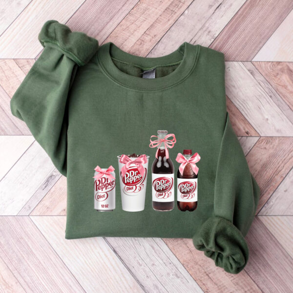 Diet Dr Pepper Cans Collection Gift Sweatshirt Hoodie T-shirt