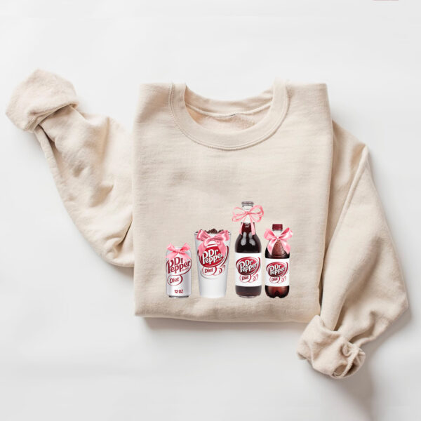 Diet Dr Pepper Cans Collection Gift Sweatshirt Hoodie T-shirt