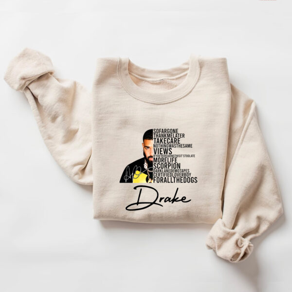 Drake Albums Signature Sweatshirt Hoodie T-shirt