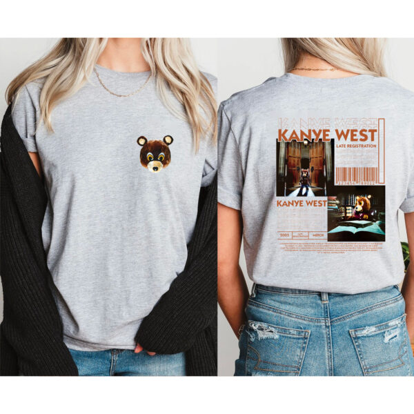 Kanye West Late Registration Album 2 Sided Sweatshirt Hoodie T-shirt