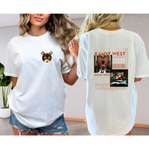 Kanye West Late Registration Album 2 Sided Sweatshirt Hoodie T-shirt