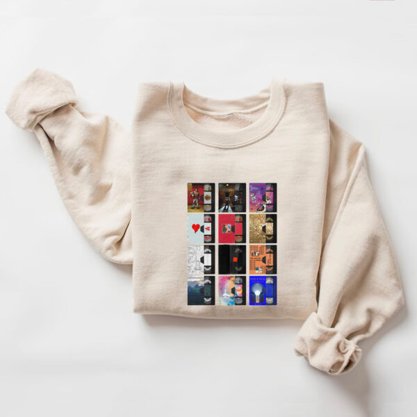 Kanye West Best Albums Sweatshirt Hoodie T-shirt