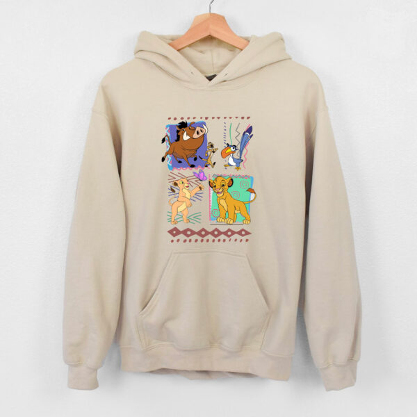 The Lion King Characters Disney Movie Hoodie T-shirt Sweatshirt