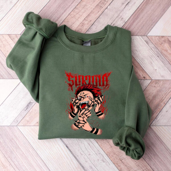 Sukuna Jujutsu Kaisen Vintage Hoodie T-shirt Sweatshirt