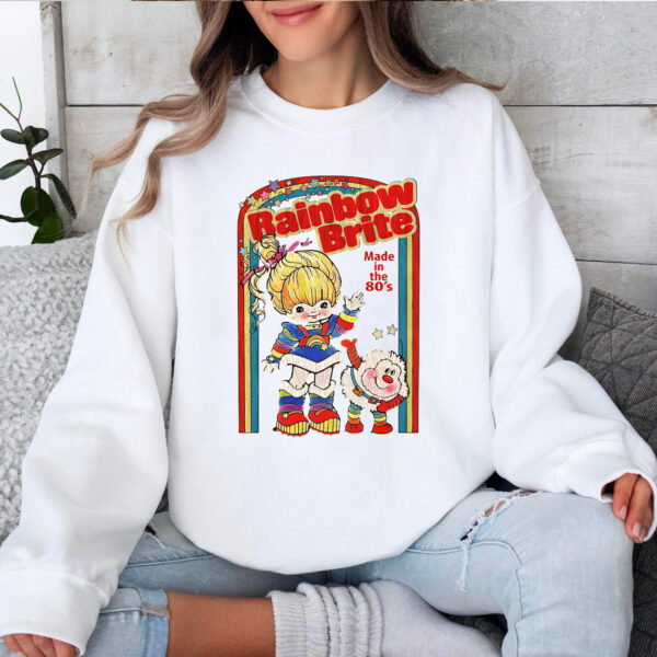 Rainbow Brite Characters Sweatshirt Hoodie Tshirt For Fans