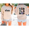 Solo Leveling Cute Characters 2 Sided Sweatshirt Hoodie Tshirt For Fans