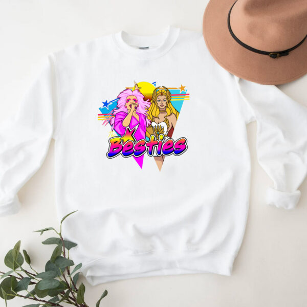 Jem and Shera the Besties Sweatshirt Hoodie Tshirt For Fans