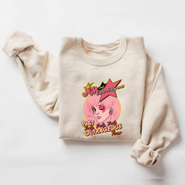 Jem and the Holograms Colorful Sweatshirt Hoodie Tshirt For Fans