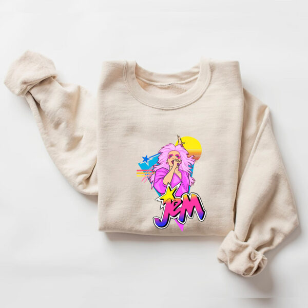 Jem and the Holograms Beauty Sweatshirt Hoodie Tshirt For Fans