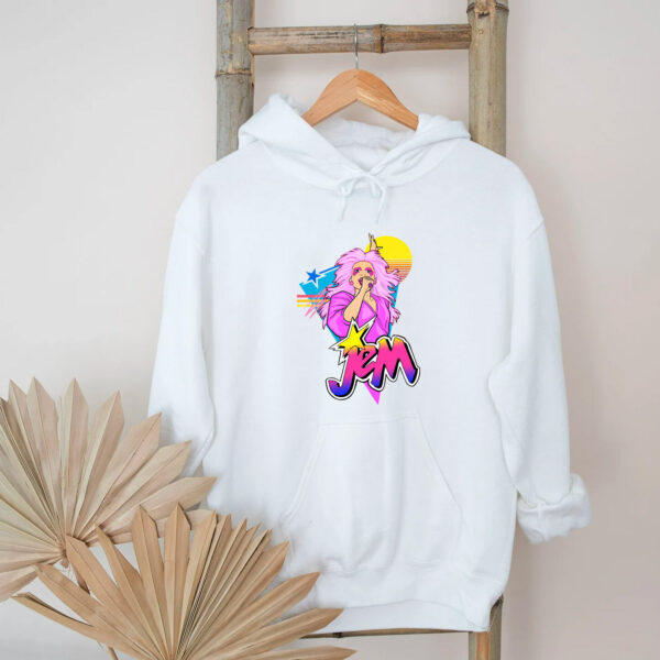 Jem and the Holograms Beauty Sweatshirt Hoodie Tshirt For Fans