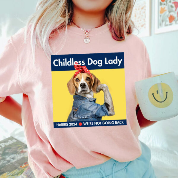 Childless Beagle Dog Shirt, Kamala Harris 2024 Shirt