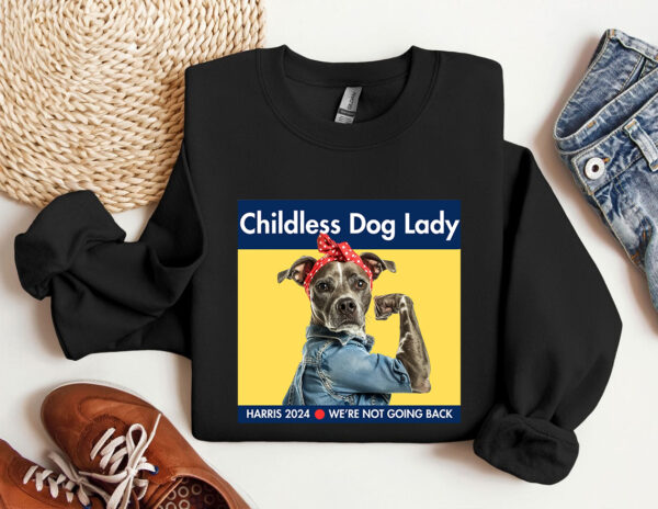 Childless Dog Lady Shirt, Kamala Harris 2024 Shirt