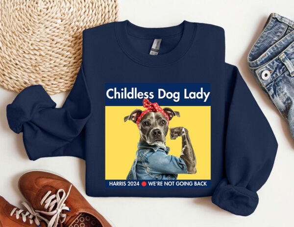 Childless Dog Lady Shirt, Kamala Harris 2024 Shirt