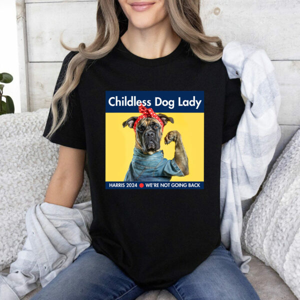 Childless English Mastiff Dog Lady Shirt, Kamala Harris 2024 Shirt