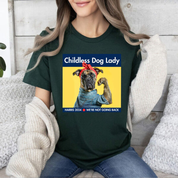 Childless English Mastiff Dog Lady Shirt, Kamala Harris 2024 Shirt