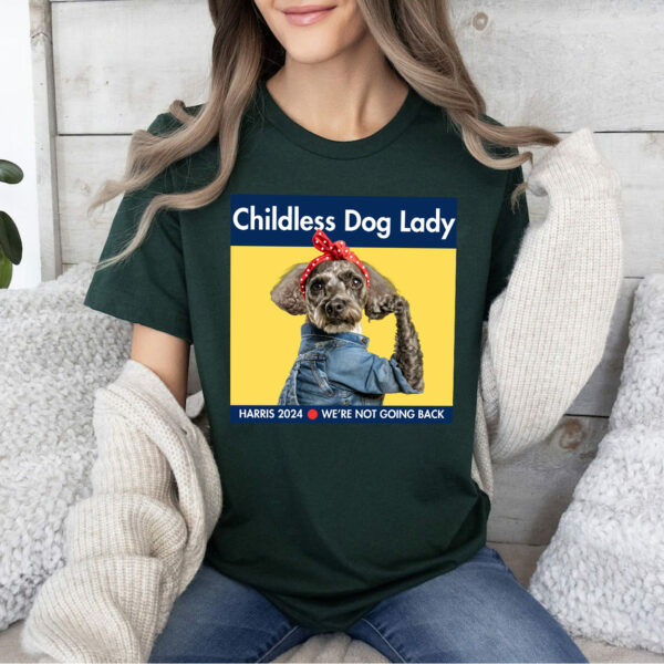 Childless Doodle Dog Lady Shirt, Kamala Harris 2024 Shirt