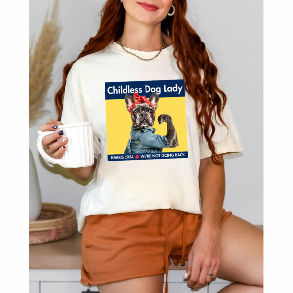 Childless French Bull Dog Shirt, Kamala Harris 2024 Shirt