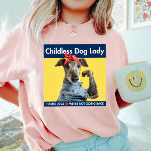 Childless Brindle Greyhound Dog Shirt, Kamala Harris 2024 Shirt