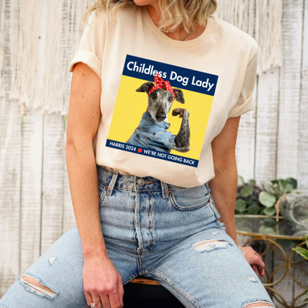 Childless Brindle Greyhound Dog Shirt, Kamala Harris 2024 Shirt