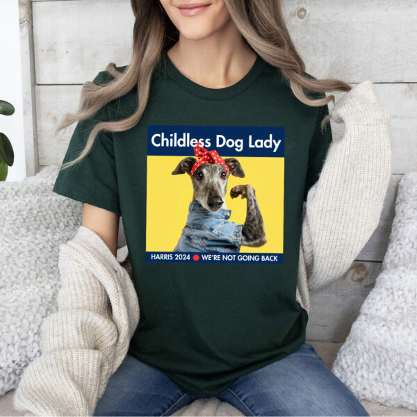 Childless Brindle Greyhound Dog Shirt, Kamala Harris 2024 Shirt