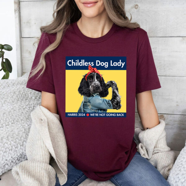 Childless English Cocker Spaniel Dog Shirt, Kamala Harris 2024 Shirt