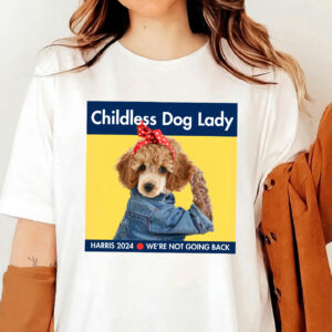 Childless Red Mini Poodle Dog Shirt, Kamala Harris 2024 Shirt