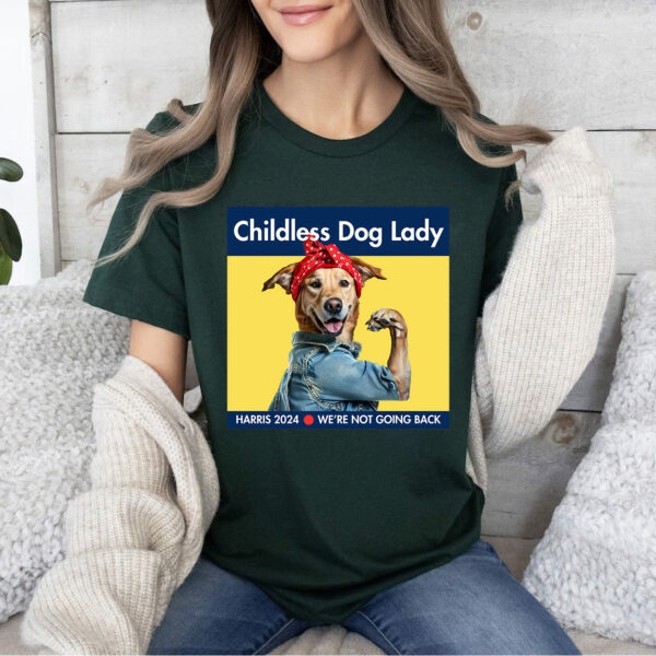 Childless Golden Retriever Dog Shirt, Kamala Harris 2024 Shirt