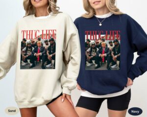 Trump Thug Life Vintage Shirt, Thug Life Funny Shirt, Trump 2024