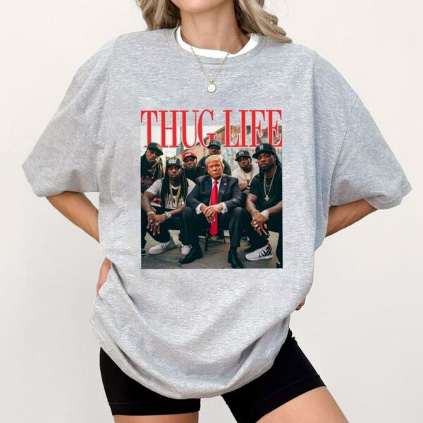 Trump Thug Life Vintage Shirt, Thug Life Funny Shirt, Trump 2024