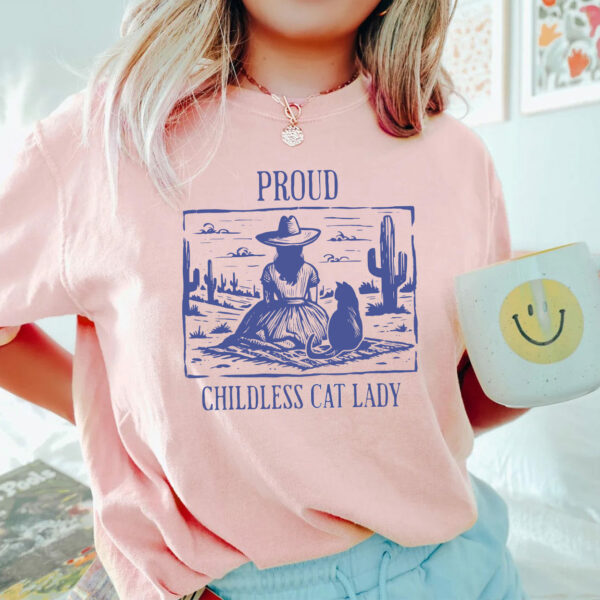 Proud Childless Dog Lady Shirt, Childless Dog Lady Shirt