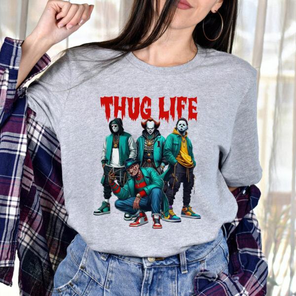 Thug Life Horror Movie Character Shirt, Friends Horror Halloween Horror Shirt