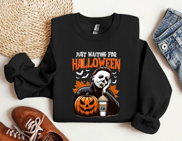 Just Waiting For the Halloween Mychael Myers Shirt