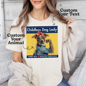 Custom Animal You Want Shirt, Custom Your Animal Image, Custom Text You Want, Harris 2024 Shirt