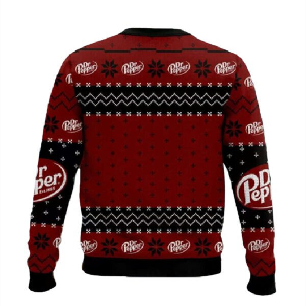 Dr Pepper Christmas Ugly Sweater, Gift For Dr Pepper Lovers 3D Ugly Sweater, Best Gift For Christmas