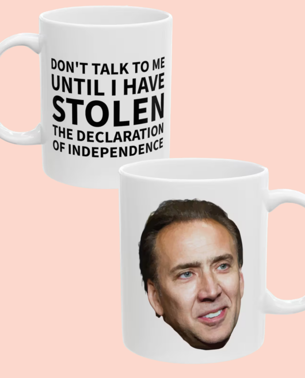 Nicolas Cage National Treasure Mug Nicolas Cage National Treasure Mug