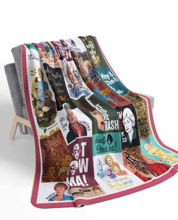 The Golden Girls Blanket Comfy Cozy Soft