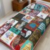 Bobs Burgers Cartoon Quilt Blanket