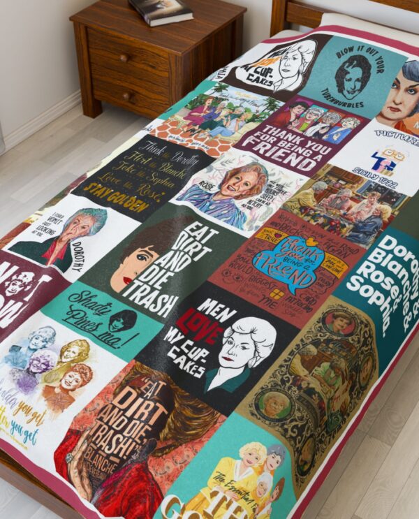 The Golden Girls Blanket Comfy Cozy Soft