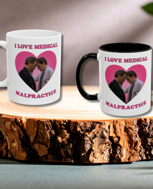 I love medical malpractice Accent Mug I love medical malpractice Accent Mug