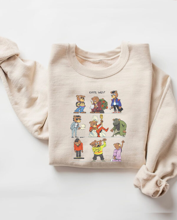 Kanye West Bears Albums Hoodie T-shirt Sweatshirt
