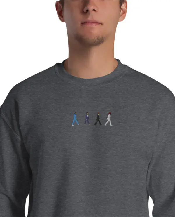 Abbey Road The Beatles Embroidery Sweatshirt Abbey Road The Beatles Embroidery Sweatshirt