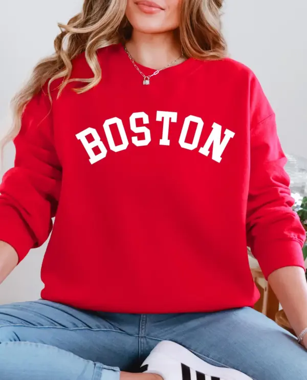 Boston Sweatshirt, Boston Support Sweatshirt, Boston Lover Sweatshirt
