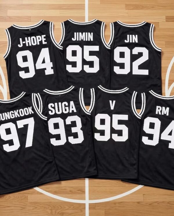 Custom BTS Basketball Jersey for Teen Girl Women Men